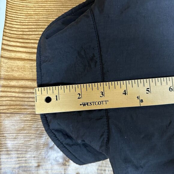 The North Face Denali Jacket Women's M Polartec Black Pockets Mock Neck Full Zip - Picture 4 of 16